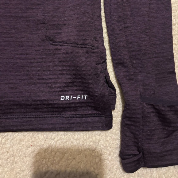 Nike Dri-FIT Purple Running Top - Picture 5 of 8
